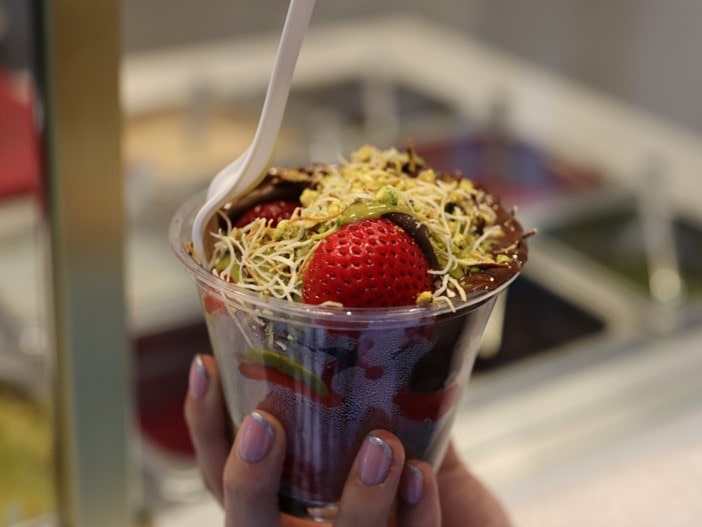 Fresas con chocolate